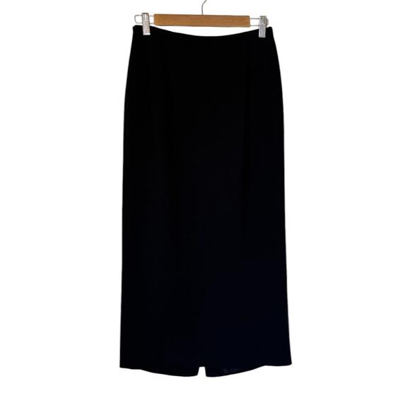 Talbots‎ Skirt Women 4 Black Maxi Goth Grunge Witchy Vampire Moody Edgy Emo Punk - Picture 1 of 7